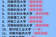 河南大学的教学质量和学术声誉如何？（一所综合性高水平大学的特点与评价）