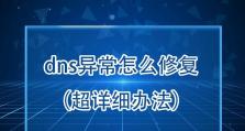 电脑突然出现DNS错误的原因及解决方法（探究DNS错误的根源并提供有效解决方案）